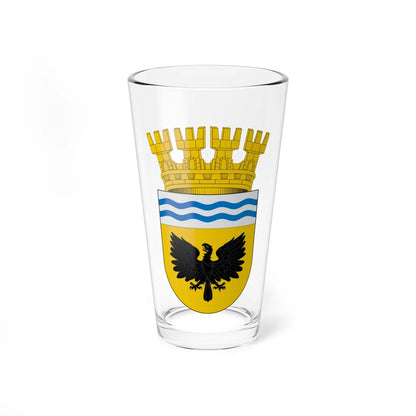 Escudo de Contulmo (Chile) (Coat of Arms) Pint Glass 16oz 16oz - Go Mug Yourself