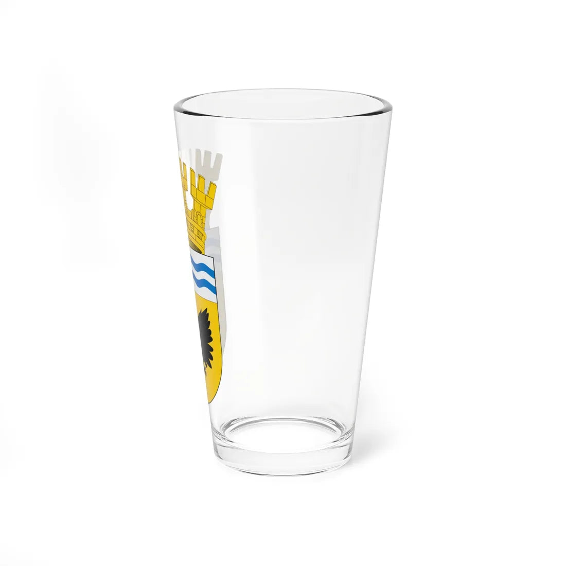 Escudo de Contulmo (Chile) (Coat of Arms) Pint Glass 16oz - Go Mug Yourself