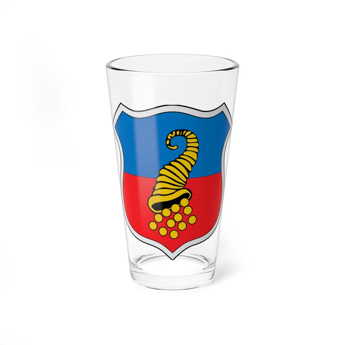 Escudo de Copiapó (Chile) (Coat of Arms) Pint Glass 16oz 16oz - Go Mug Yourself