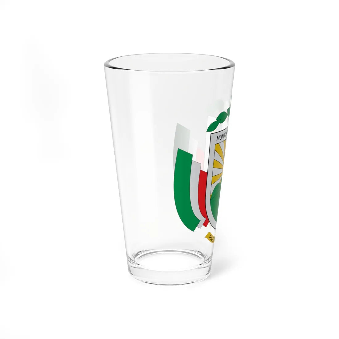 Escudo de Corinto Cauca (Colombia) (Coat of Arms) Pint Glass 16oz - Go Mug Yourself
