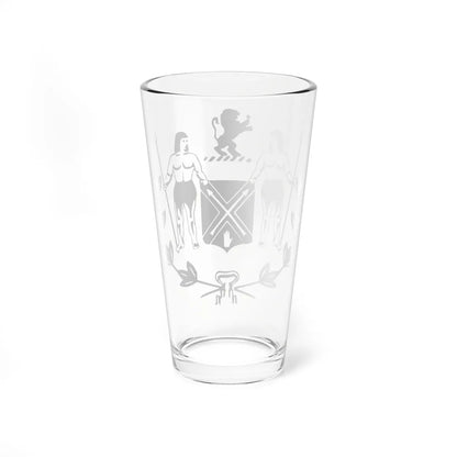 Escudo de Coronda Santa Fe (Argentina) (Coat of Arms) Pint Glass 16oz - Go Mug Yourself