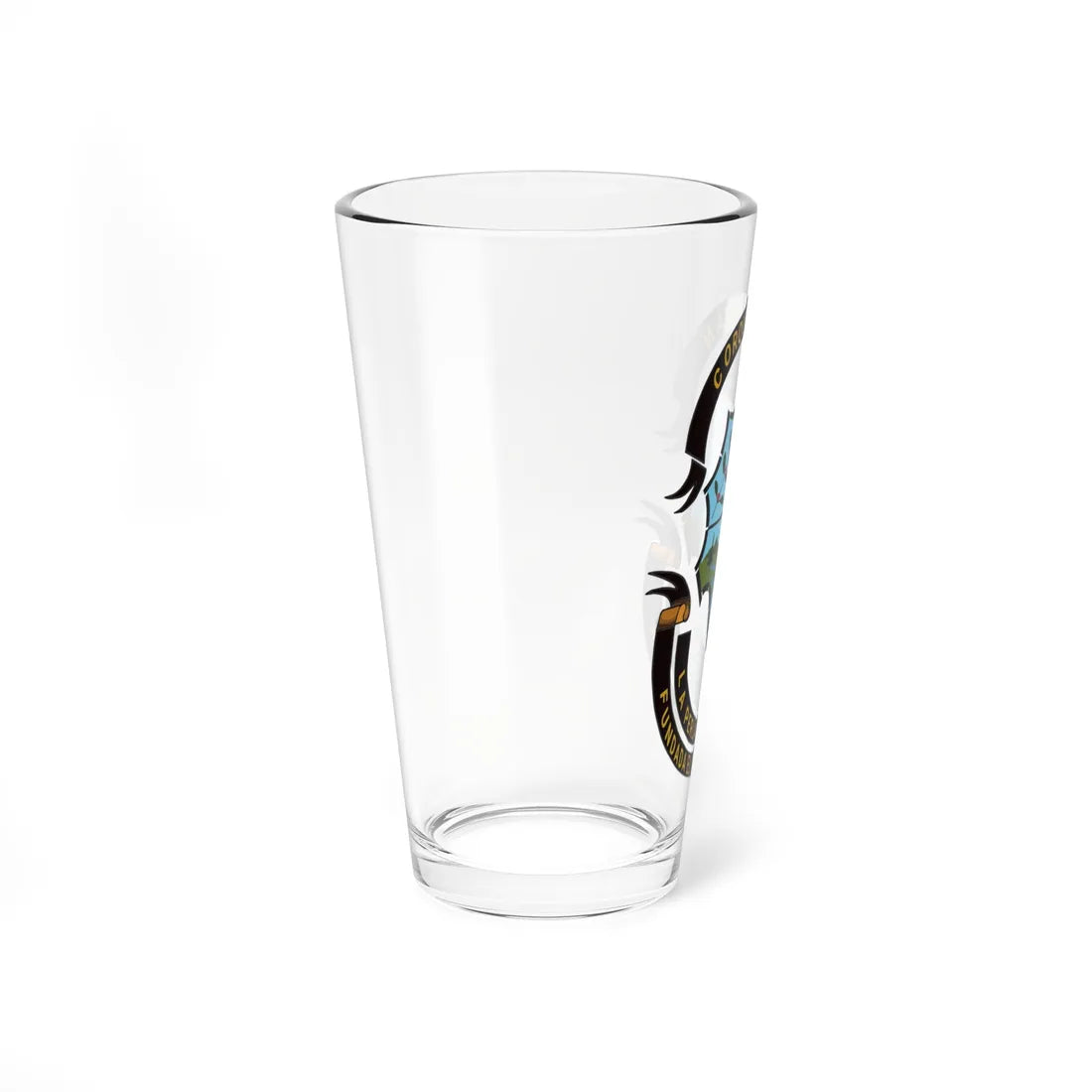 Escudo de Corquín (Honduras) (Coat of Arms) Pint Glass 16oz - Go Mug Yourself