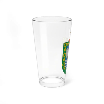 Escudo de Corral (Chile) (Coat of Arms) Pint Glass 16oz - Go Mug Yourself