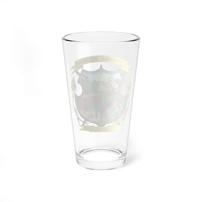 Escudo de Coyaima - Tolima (Colombia) (Coat of Arms) Pint Glass 16oz - Go Mug Yourself