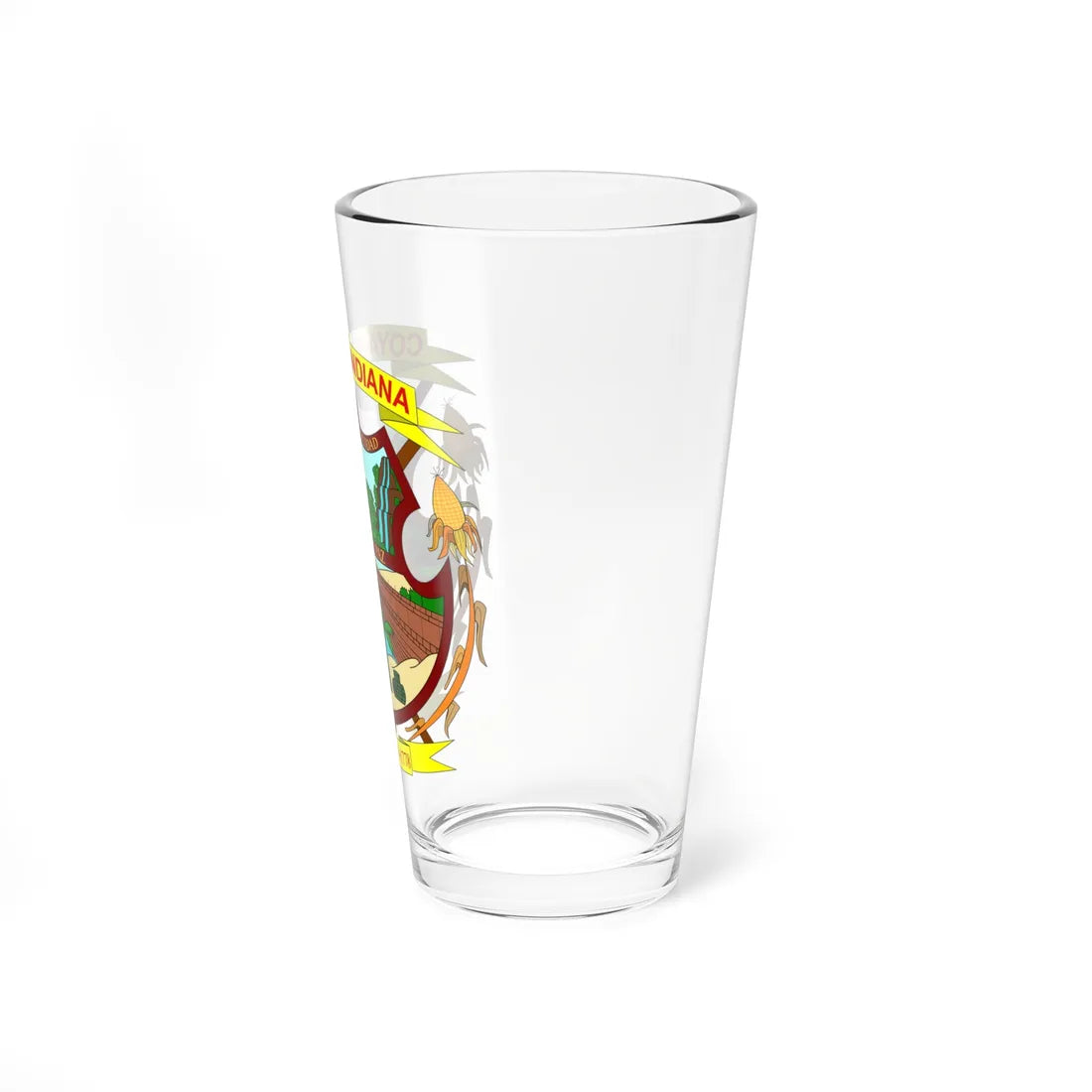 Escudo de Coyaima - Tolima (Colombia) (Coat of Arms) Pint Glass 16oz - Go Mug Yourself