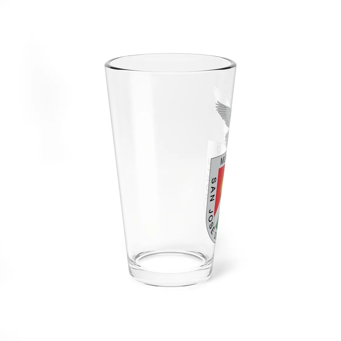 Escudo de Cravo Norte (Colombia) (Coat of Arms) Pint Glass 16oz - Go Mug Yourself