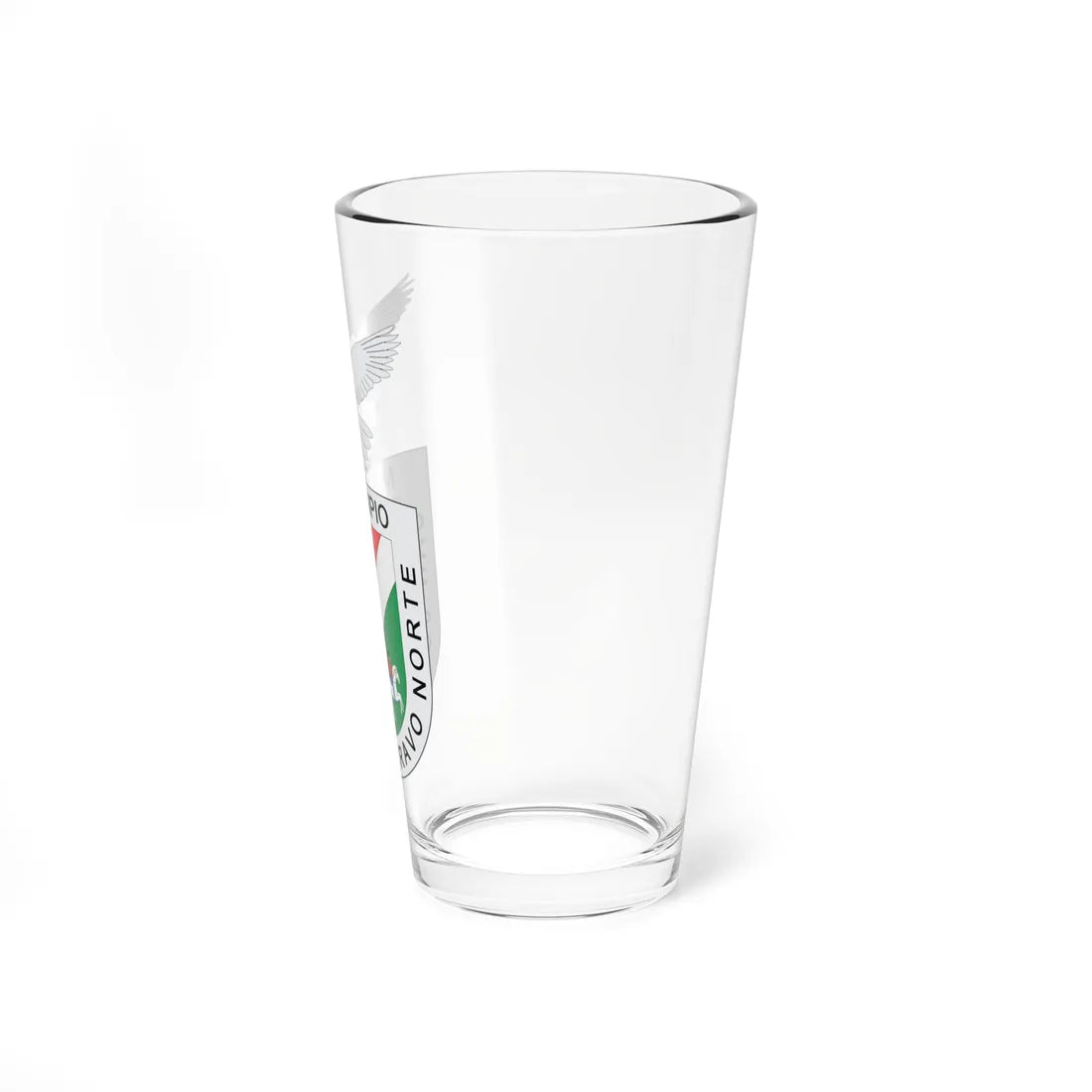 Escudo de Cravo Norte (Colombia) (Coat of Arms) Pint Glass 16oz - Go Mug Yourself