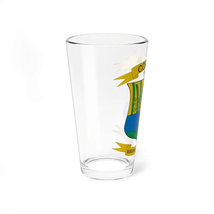 Escudo de Córdoba Quindío (Colombia) (Coat of Arms) Pint Glass 16oz - Go Mug Yourself