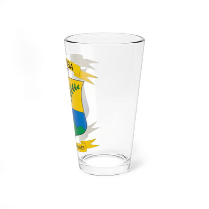 Escudo de Córdoba Quindío (Colombia) (Coat of Arms) Pint Glass 16oz - Go Mug Yourself