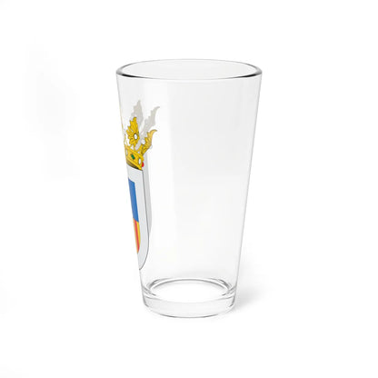 Escudo de Cubel (Spain) (Coat of Arms) Pint Glass 16oz - Go Mug Yourself