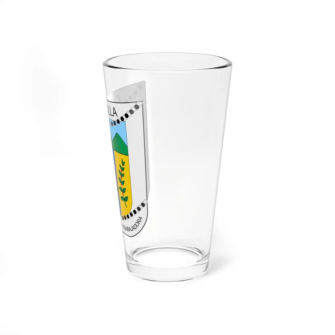 Escudo de Cucutilla (Colombia) (Coat of Arms) Pint Glass 16oz - Go Mug Yourself