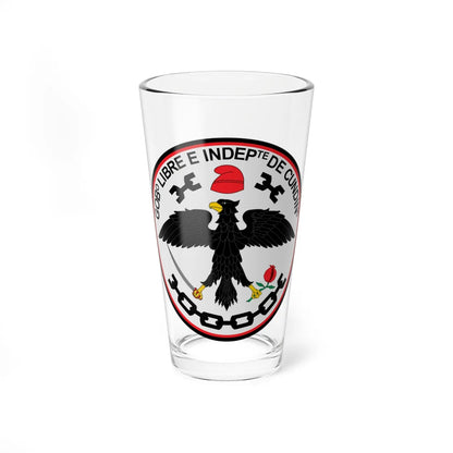 Escudo de Cundinamarca (Colombia) (Coat of Arms) Pint Glass 16oz 16oz - Go Mug Yourself