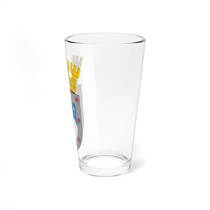 Escudo de Curacautín (Chile) (Coat of Arms) Pint Glass 16oz - Go Mug Yourself