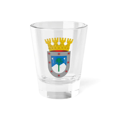 Escudo de Curacautín (Chile) (Coat of Arms) Shot Glass 1.5oz 1.5oz - Go Mug Yourself