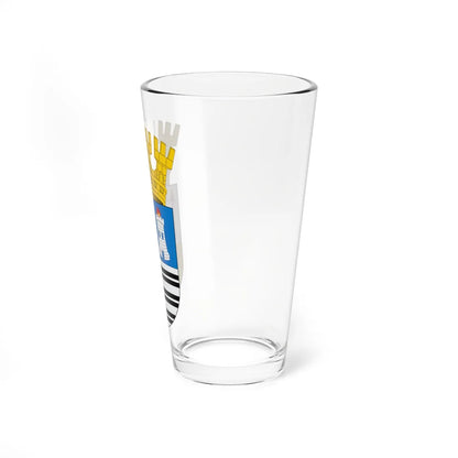 Escudo de Curanilahue (Chile) (Coat of Arms) Pint Glass 16oz - Go Mug Yourself