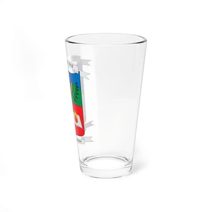 Escudo de Dabeiba (Colombia) (Coat of Arms) Pint Glass 16oz - Go Mug Yourself