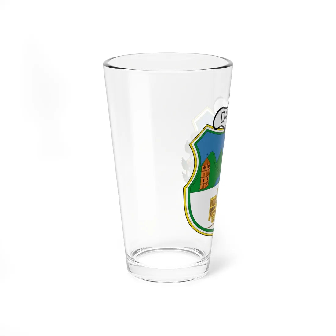 Escudo de Dagua - Valle del Cauca (Colombia) (Coat of Arms) Pint Glass 16oz - Go Mug Yourself