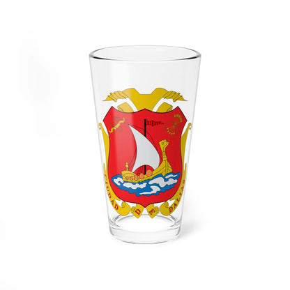 Escudo de Dalías (Spain) (Coat of Arms) Pint Glass 16oz 16oz - Go Mug Yourself