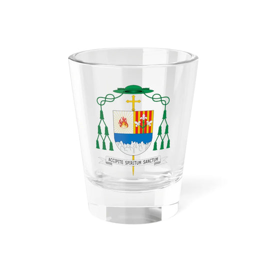 Escudo de Daniel Palau Valero (Spain) (Coat of Arms) Shot Glass 1.5oz 1.5oz - Go Mug Yourself
