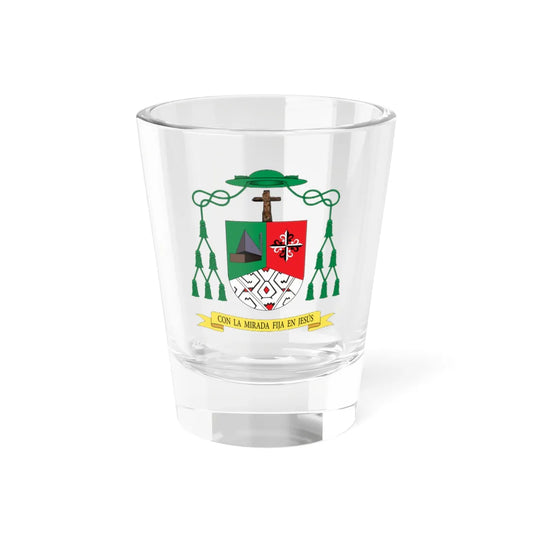 Escudo de David Martínez de Aguirre Guinea (Spain) (Coat of Arms) Shot Glass 1.5oz 1.5oz - Go Mug Yourself