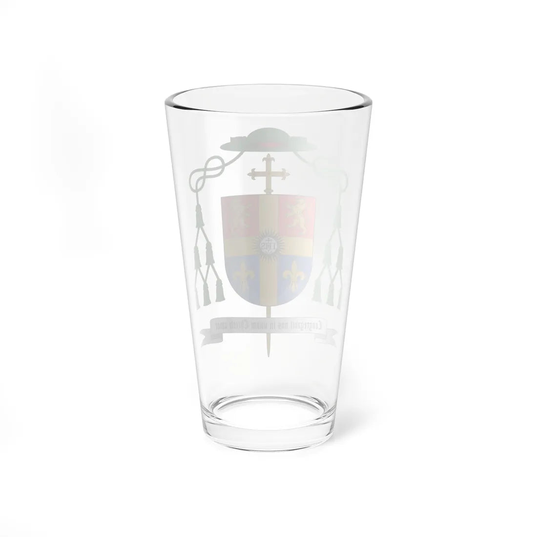 Escudo de Dilmo Franco de Campos (Spain) (Coat of Arms) Pint Glass 16oz - Go Mug Yourself