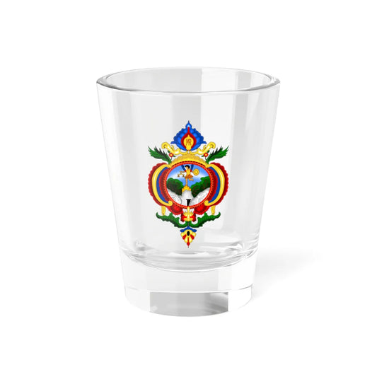 Escudo de Distrito Central (Honduras) (Coat of Arms) Shot Glass 1.5oz 1.5oz - Go Mug Yourself