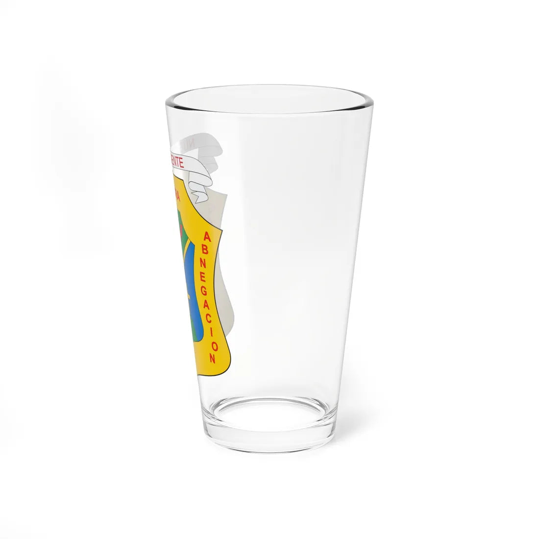 Escudo de Dolores Tolima (Colombia) (Coat of Arms) Pint Glass 16oz - Go Mug Yourself