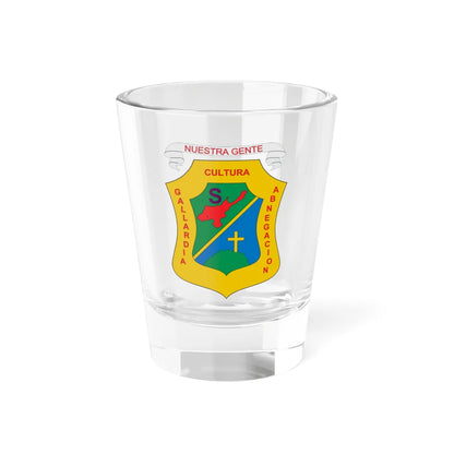 Escudo de Dolores Tolima (Colombia) (Coat of Arms) Shot Glass 1.5oz 1.5oz - Go Mug Yourself