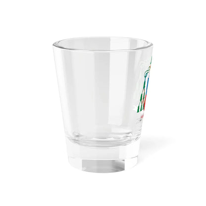 Escudo de Dominique Marie Jean Denis You (Spain) (Coat of Arms) Shot Glass 1.5oz - Go Mug Yourself