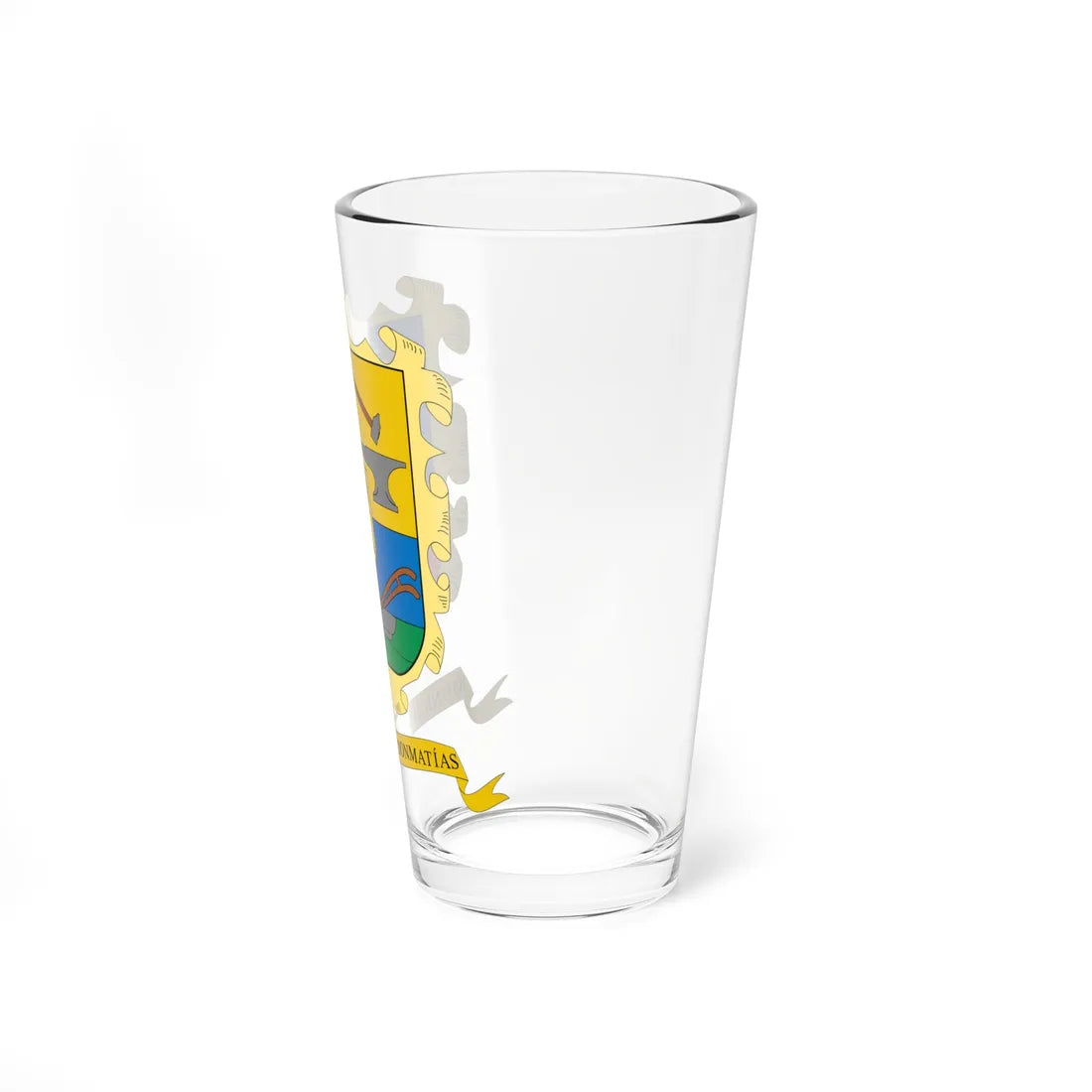 Escudo de Donmatías (Colombia) (Coat of Arms) Pint Glass 16oz - Go Mug Yourself