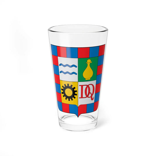 Escudo de Dosquebradas Risaralda (Colombia) (Coat of Arms) Pint Glass 16oz 16oz - Go Mug Yourself