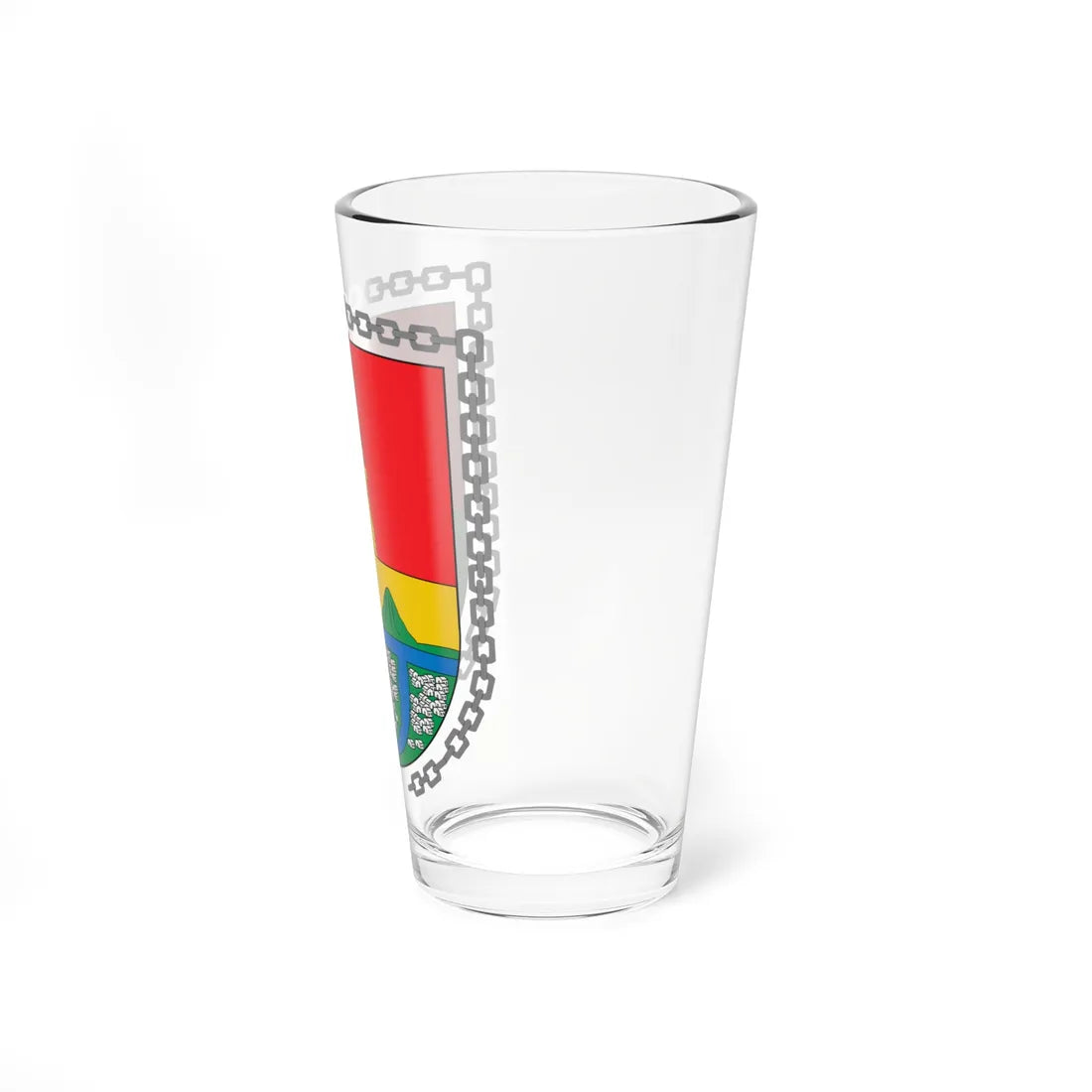 Escudo de El Banco Magdalena (Colombia) (Coat of Arms) Pint Glass 16oz - Go Mug Yourself