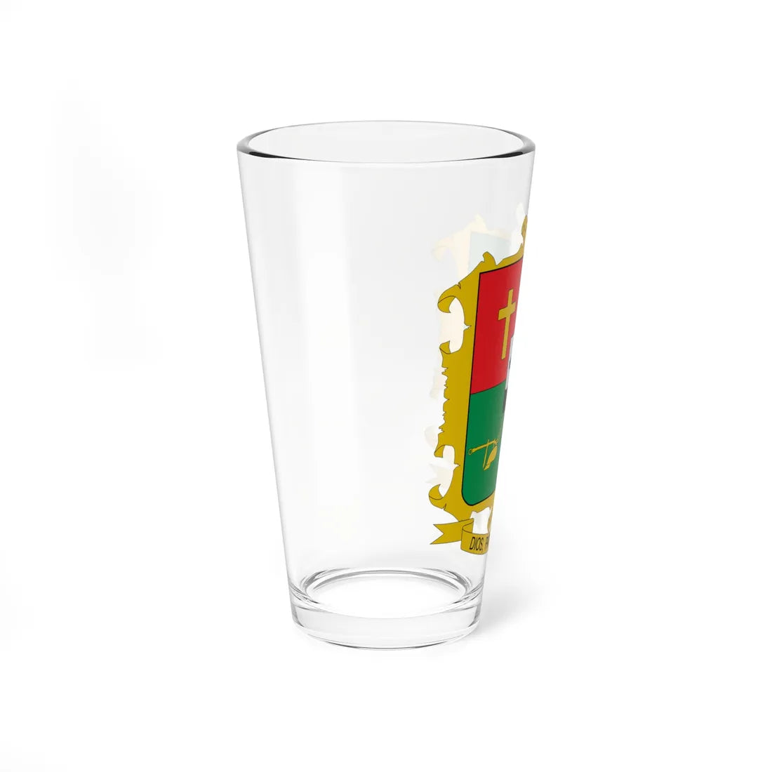 Escudo de El Carmen de Viboral (Colombia) (Coat of Arms) Pint Glass 16oz - Go Mug Yourself