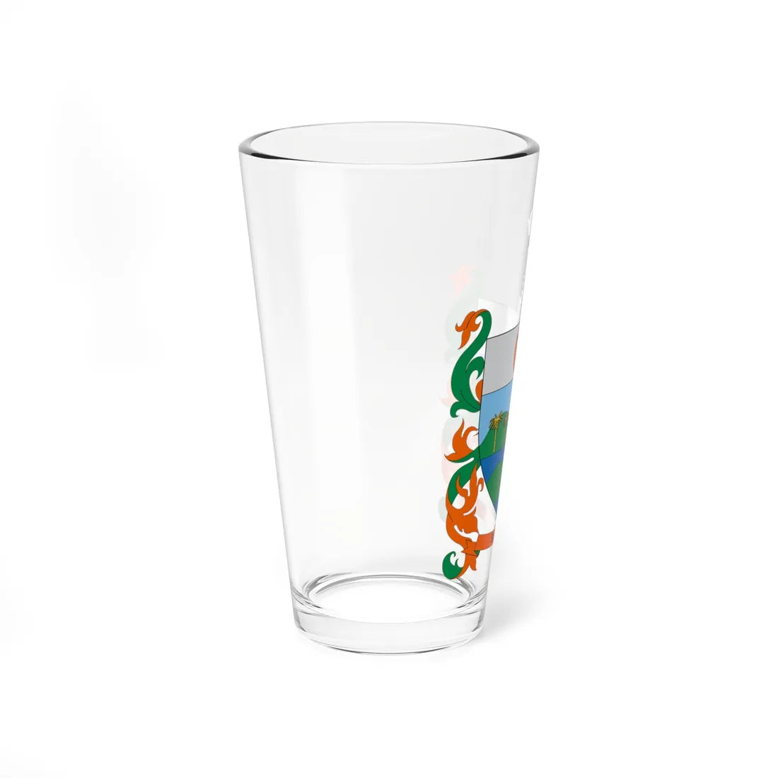 Escudo de El Castillo Meta (Colombia) (Coat of Arms) Pint Glass 16oz - Go Mug Yourself