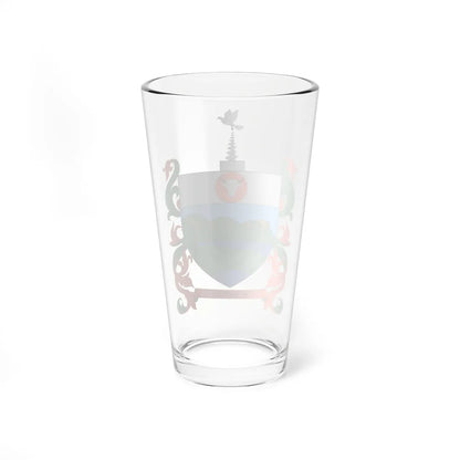 Escudo de El Castillo Meta (Colombia) (Coat of Arms) Pint Glass 16oz - Go Mug Yourself