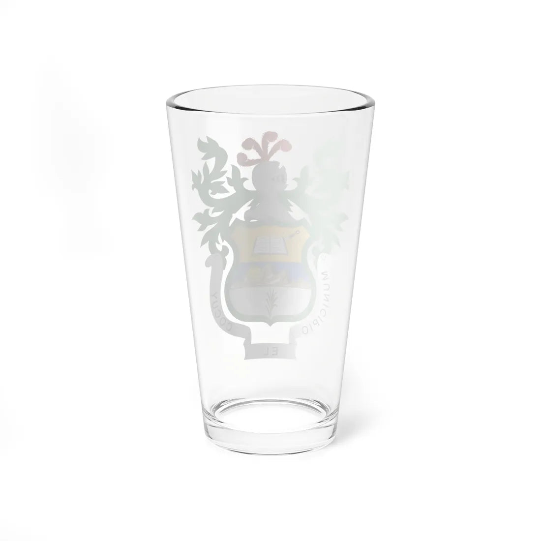 Escudo de El Cocuy (Colombia) (Coat of Arms) Pint Glass 16oz - Go Mug Yourself