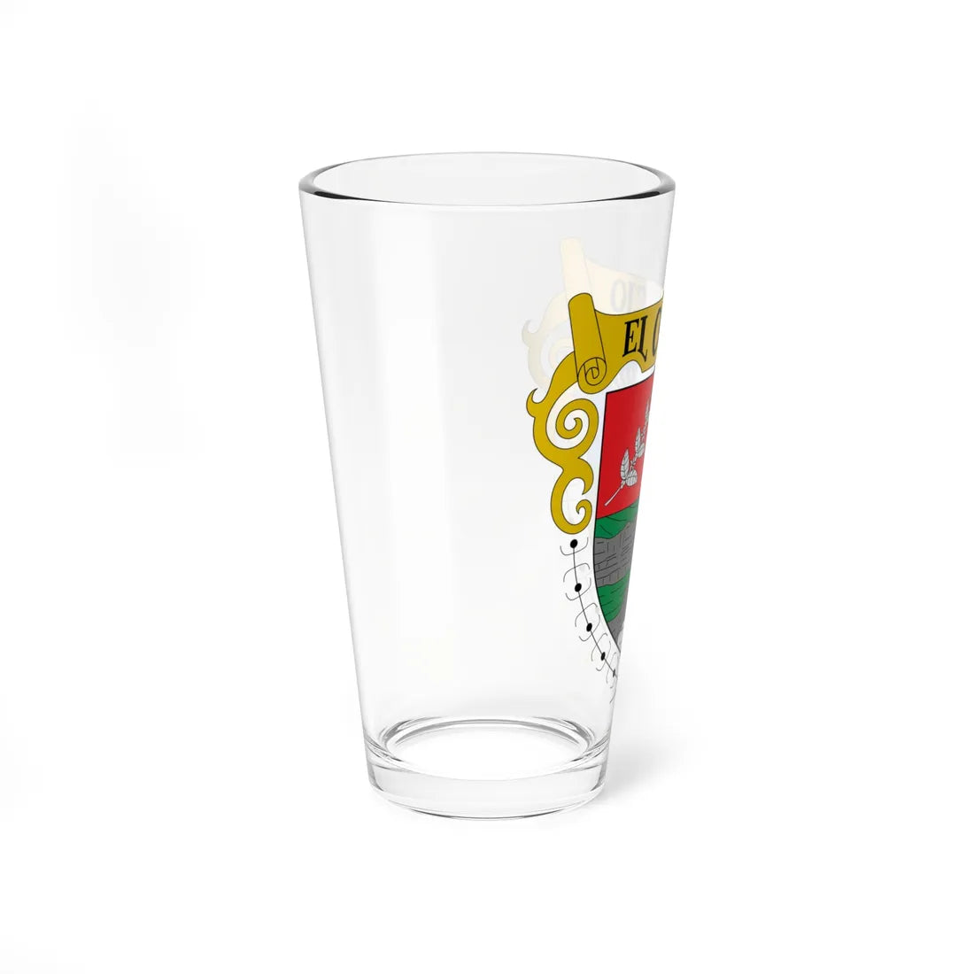 Escudo de El Colegio (Colombia) (Coat of Arms) Pint Glass 16oz - Go Mug Yourself