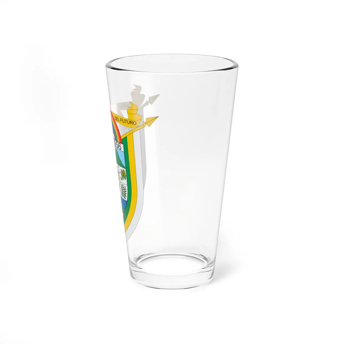 Escudo de El Dovio Valle del Cauca (Colombia) (Coat of Arms) Pint Glass 16oz - Go Mug Yourself