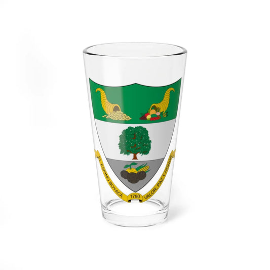 Escudo de El Espino (Colombia) (Coat of Arms) Pint Glass 16oz 16oz - Go Mug Yourself
