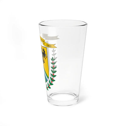Escudo de El Águila Valle del Cauca (Colombia) (Coat of Arms) Pint Glass 16oz - Go Mug Yourself