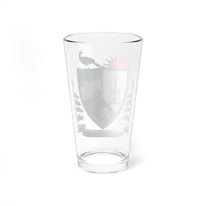 Escudo de El Paujil (Colombia) (Coat of Arms) Pint Glass 16oz - Go Mug Yourself