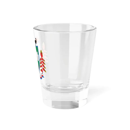 Escudo de El Paujil (Colombia) (Coat of Arms) Shot Glass 1.5oz - Go Mug Yourself