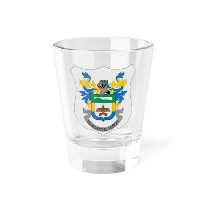 Escudo de El Peñón Cundinamarca (Colombia) (Coat of Arms) Shot Glass 1.5oz 1.5oz - Go Mug Yourself