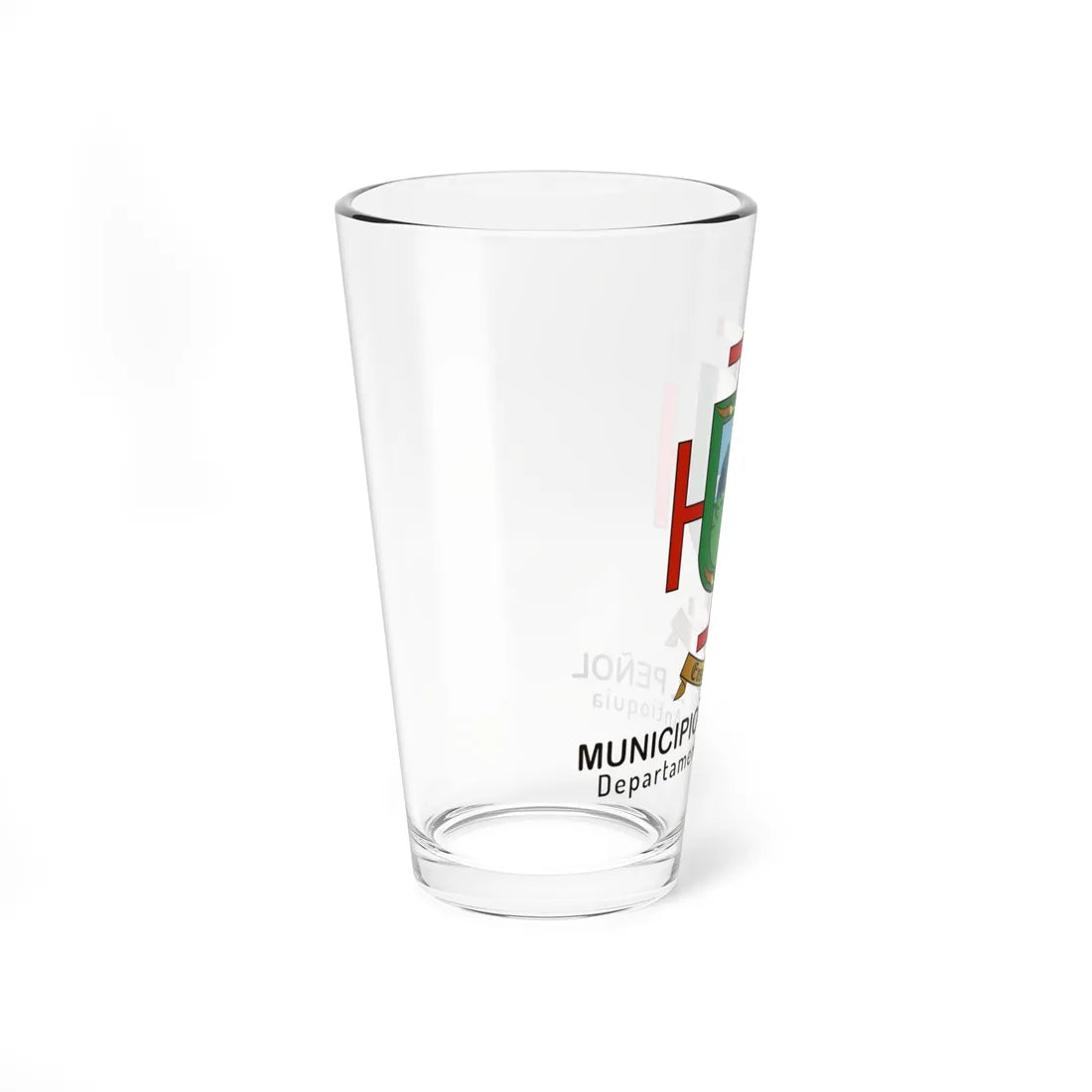 Escudo de El Peñol-01 (Colombia) (Coat of Arms) Pint Glass 16oz - Go Mug Yourself