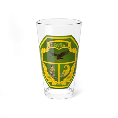 Escudo de El Pital Huila (Colombia) (Coat of Arms) Pint Glass 16oz 16oz - Go Mug Yourself