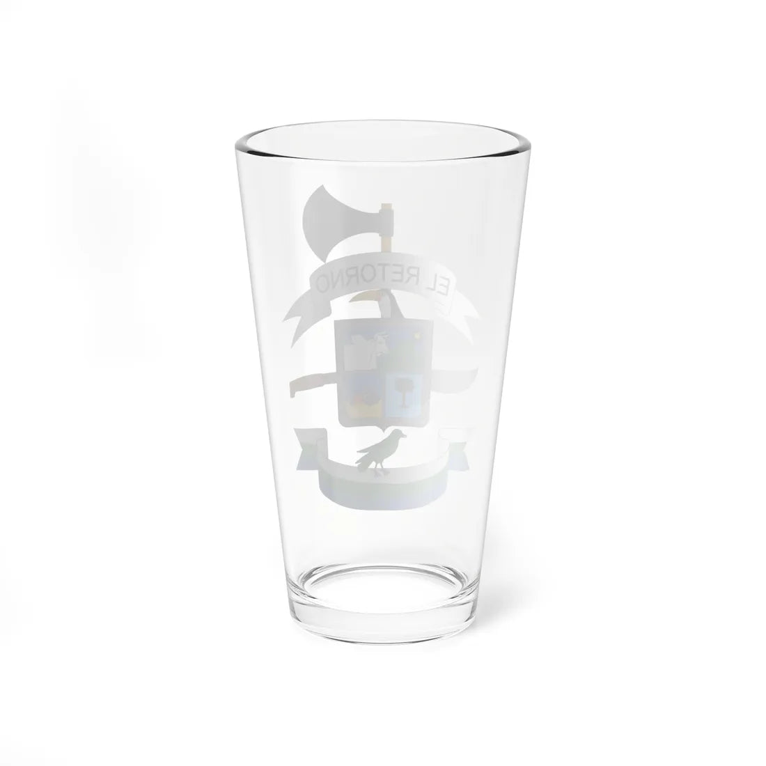 Escudo de El Retorno Guaviare (Colombia) (Coat of Arms) Pint Glass 16oz - Go Mug Yourself