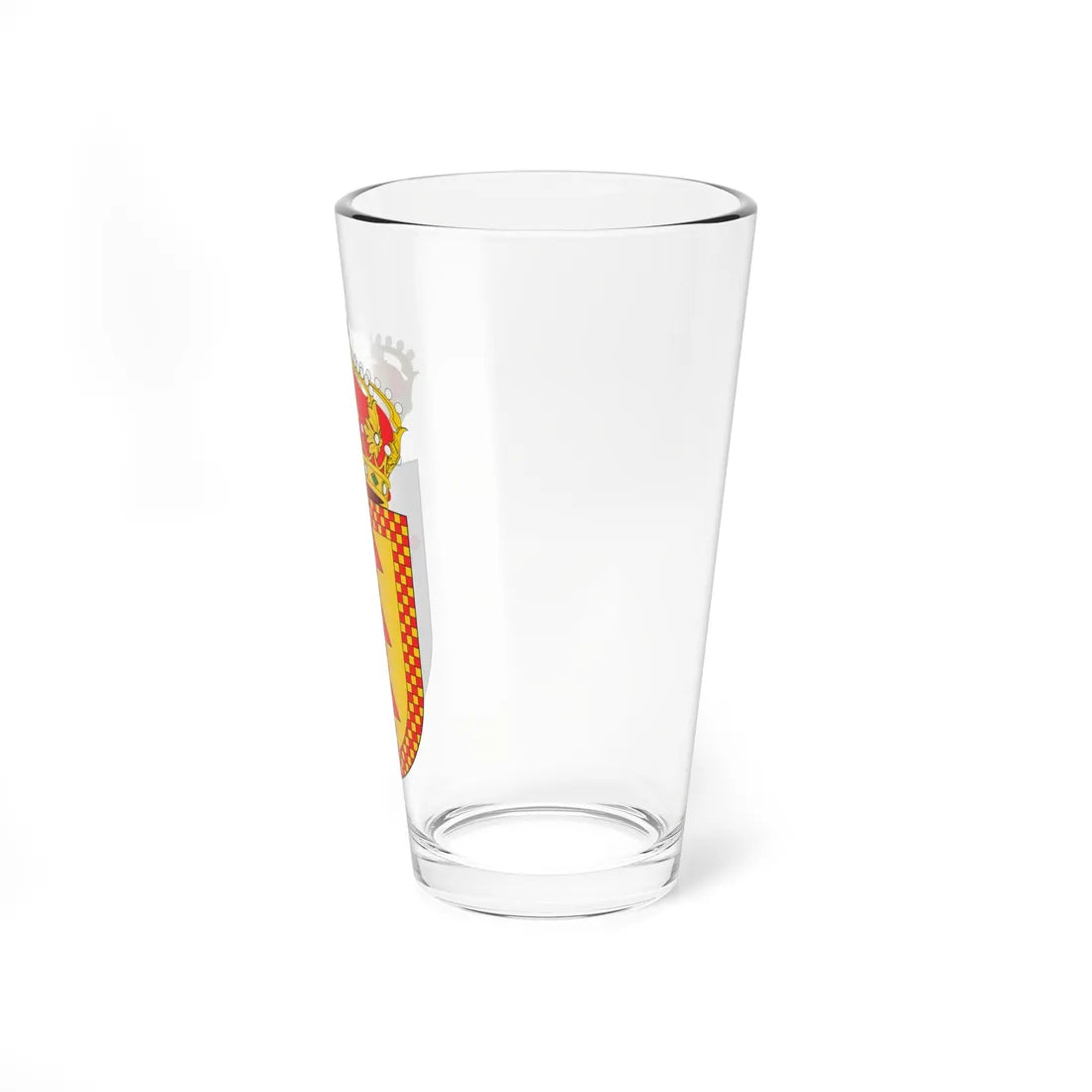 Escudo de El Rubio (Spain) (Coat of Arms) Pint Glass 16oz - Go Mug Yourself
