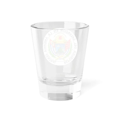 Escudo de El Salvador 1877-1912 (El Salvador) (Coat of Arms) Shot Glass 1.5oz - Go Mug Yourself