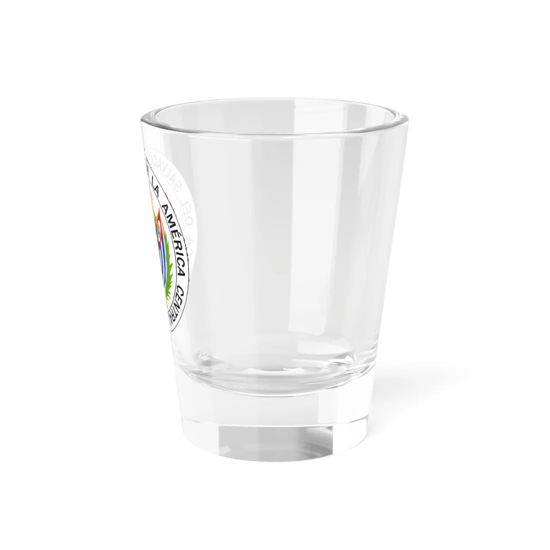Escudo de El Salvador 1877-1912 (El Salvador) (Coat of Arms) Shot Glass 1.5oz - Go Mug Yourself