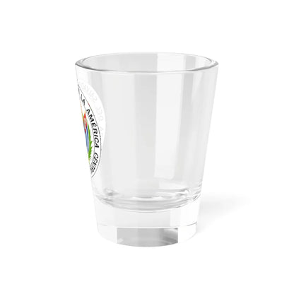 Escudo de El Salvador 1877-1912 (El Salvador) (Coat of Arms) Shot Glass 1.5oz - Go Mug Yourself